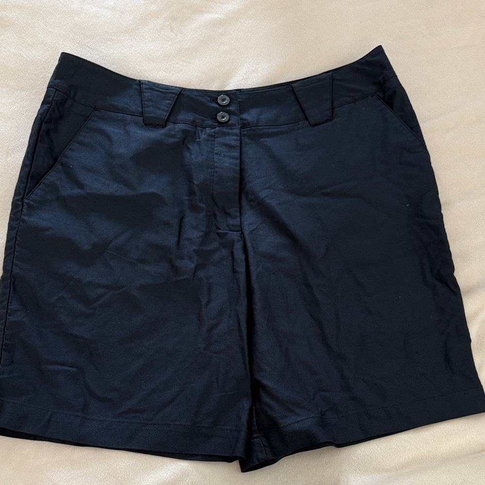 Nike Women's Navy Blue Shorts